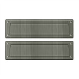 Deltana - Mail Slot 13-1/8'' with Interior Flap - Antique Nickel