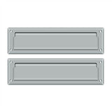 Deltana - Mail Slot 13-1/8'' with Interior Flap - Brushed Chrome