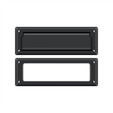 Deltana - Mail Slot 8-7/8'' with Interior Frame - Paint Black