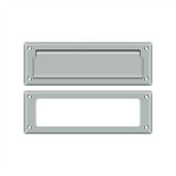 Deltana - Mail Slot 8-7/8'' with Interior Frame - Brushed Chrome