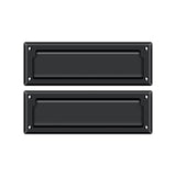 Deltana - Mail Slot 8-7/8'' with Back Plate - Paint Black