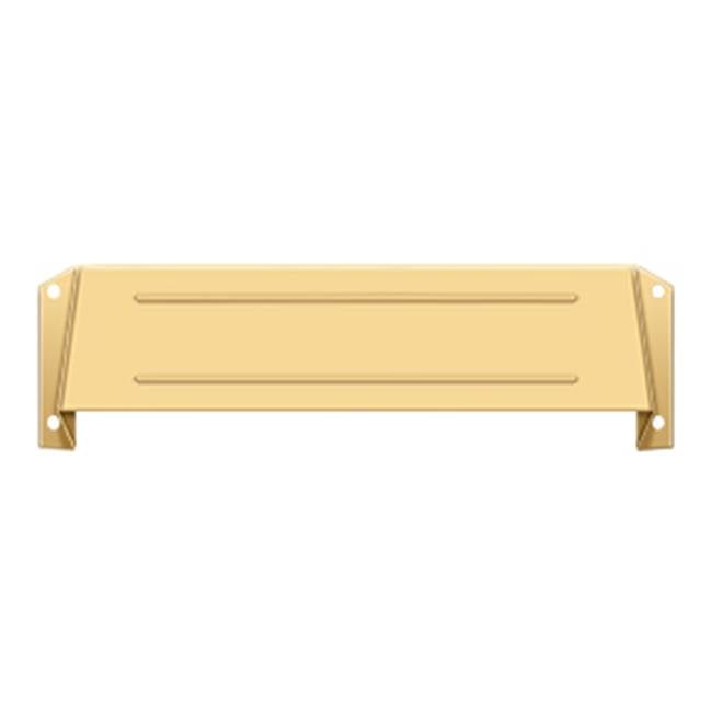 Deltana - Letter Box Hood - PVD Polished Brass
