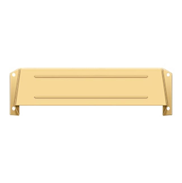 Deltana - Letter Box Hood - PVD Polished Brass