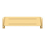 Deltana - Letter Box Hood - PVD Polished Brass