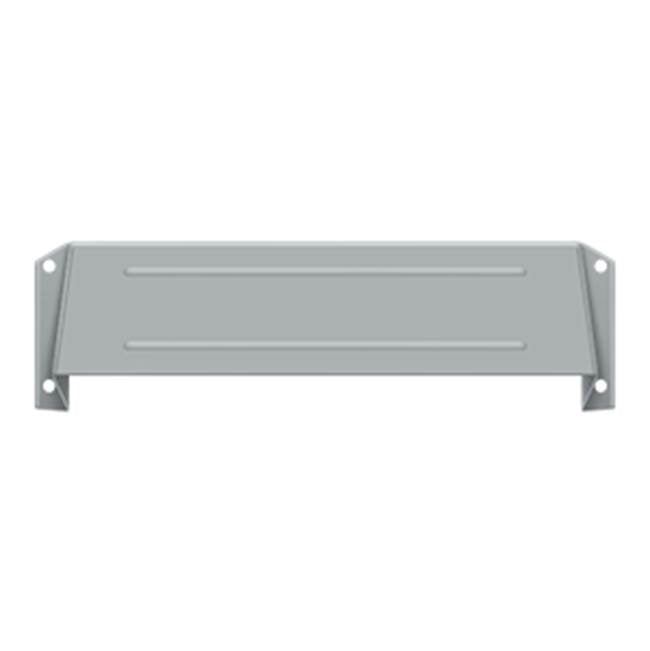 Deltana - Letter Box Hood - Brushed Chrome
