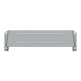 Deltana - Letter Box Hood - Brushed Chrome