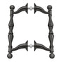 Deltana - Off-Set Handle Pull, Back-To-Back Set - Oil-rubbed Bronze