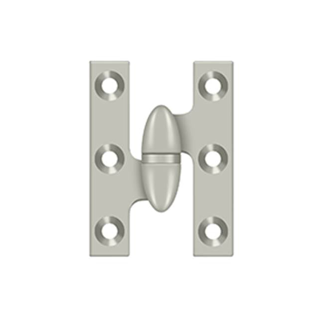 Deltana - 2'' x 1-1/2'' Hinge - Brushed Nickel