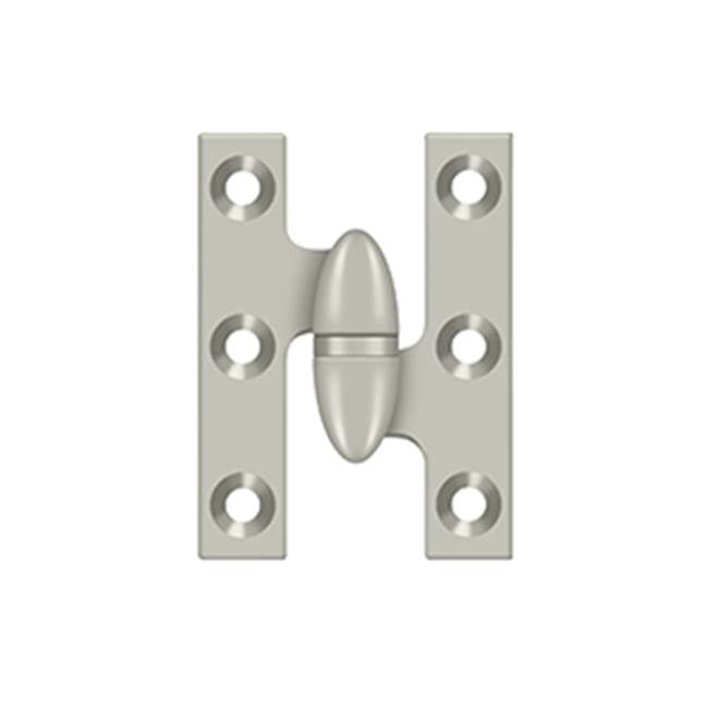 Deltana - 2'' x 1-1/2'' Hinge - Brushed Nickel