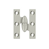 Deltana - 2'' x 1-1/2'' Hinge - Brushed Nickel