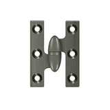 Deltana - 2'' x 1-1/2'' Hinge - Antique Nickel