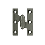 Deltana - 2'' x 1-1/2'' Hinge - Antique Nickel