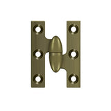 Deltana - 2'' x 1-1/2'' Hinge - Antique Brass