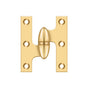 Deltana - 2-1/2'' x 2'' Hinge - PVD Polished Brass