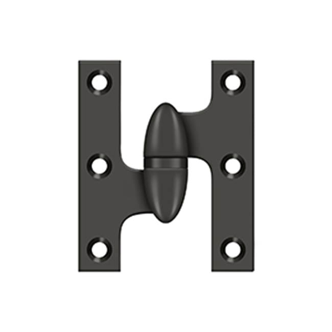 Deltana - 2-1/2'' x 2'' Hinge - Oil-rubbed Bronze