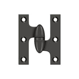 Deltana - 2-1/2'' x 2'' Hinge - Oil-rubbed Bronze