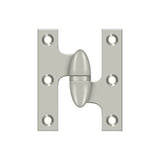 Deltana - 2-1/2'' x 2'' Hinge - Brushed Nickel