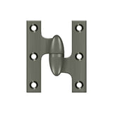 Deltana - 2-1/2'' x 2'' Hinge - Antique Nickel