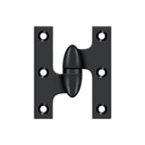 Deltana - 2-1/2'' x 2'' Hinge - Paint Black