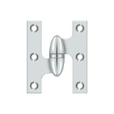Deltana - 2-1/2'' x 2'' Hinge - Polished Chrome