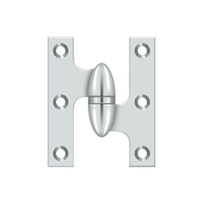 Deltana - 2-1/2'' x 2'' Hinge - Polished Chrome