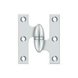 Deltana - 2-1/2'' x 2'' Hinge - Polished Chrome