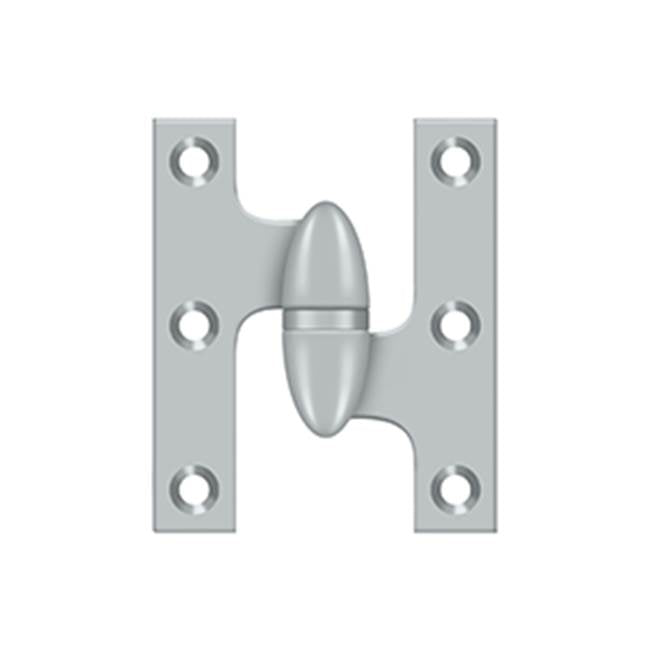 Deltana - 2-1/2'' x 2'' Hinge - Brushed Chrome