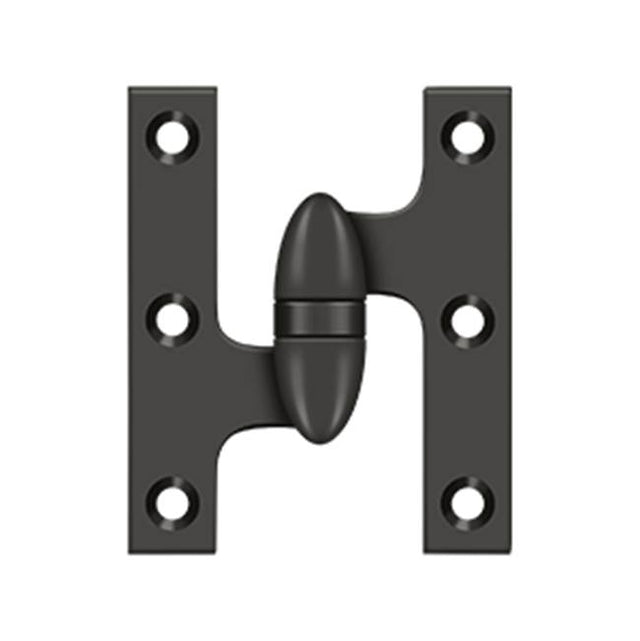 Deltana - 3'' x 2-1/2'' Hinge - Oil-rubbed Bronze
