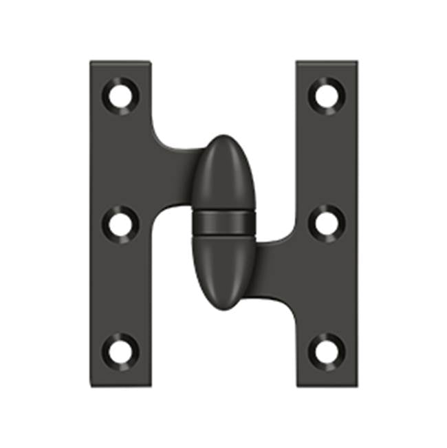Deltana - 3'' x 2-1/2'' Hinge - Oil-rubbed Bronze
