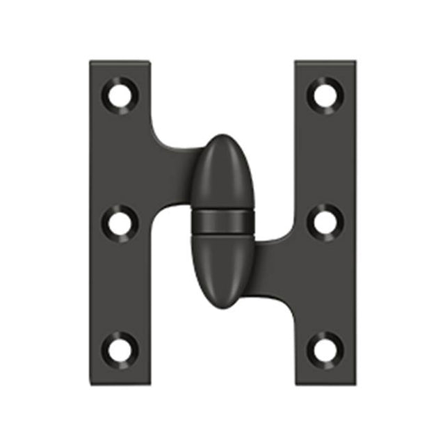 Deltana - 3'' x 2-1/2'' Hinge - Oil-rubbed Bronze