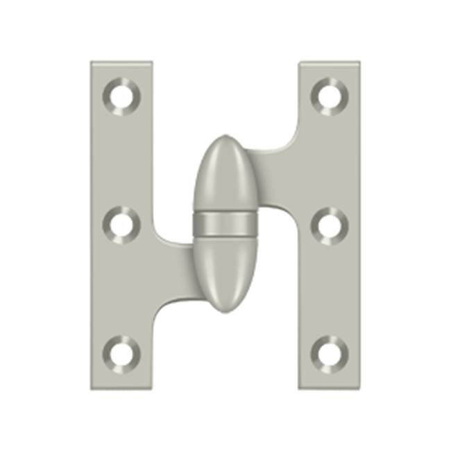 Deltana - 3'' x 2-1/2'' Hinge - Brushed Nickel