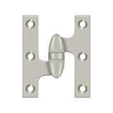 Deltana - 3'' x 2-1/2'' Hinge - Brushed Nickel