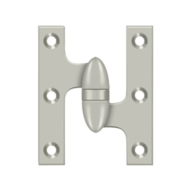 Deltana - 3'' x 2-1/2'' Hinge - Brushed Nickel