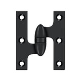 Deltana - 3'' x 2-1/2'' Hinge - Paint Black