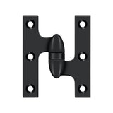 Deltana - 3'' x 2-1/2'' Hinge - Paint Black