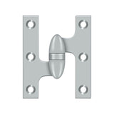 Deltana - 3'' x 2-1/2'' Hinge - Brushed Chrome