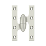Deltana - 5'' x 3-1/4'' Hinge - Polished Nickel