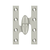 Deltana - 5'' x 3-1/4'' Hinge - Brushed Nickel