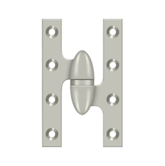 Deltana - 5'' x 3-1/4'' Hinge - Brushed Nickel