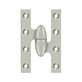 Deltana - 5'' x 3-1/4'' Hinge - Brushed Nickel