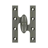 Deltana - 5'' x 3-1/4'' Hinge - Antique Nickel