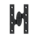 Deltana - 5'' x 3-1/4'' Hinge - Paint Black