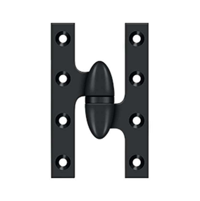 Deltana - 5'' x 3-1/4'' Hinge - Paint Black