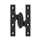Deltana - 5'' x 3-1/4'' Hinge - Paint Black