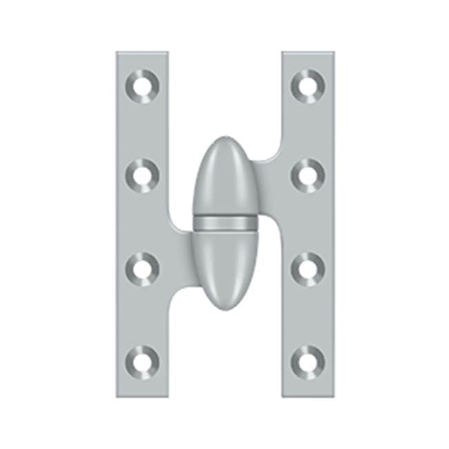 Deltana - 5'' x 3-1/4'' Hinge - Brushed Chrome