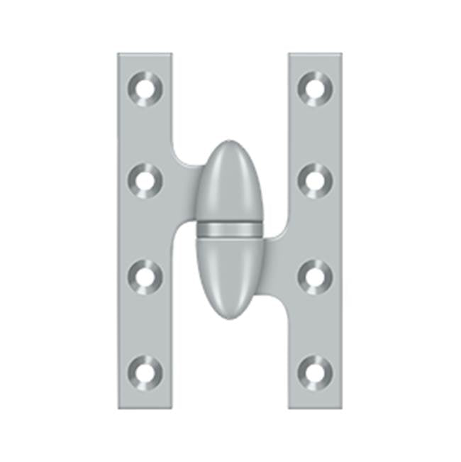 Deltana - 5'' x 3-1/4'' Hinge - Brushed Chrome