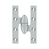 Deltana - 5'' x 3-1/4'' Hinge - Brushed Chrome