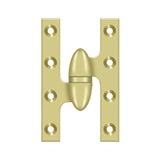 Deltana - 5'' x 3-1/4'' Hinge - Polished Brass