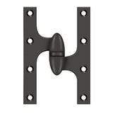 Deltana - 6'' x 4'' Hinge - Oil-rubbed Bronze