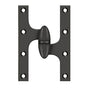 Deltana - 6'' x 4'' Hinge - Oil-rubbed Bronze